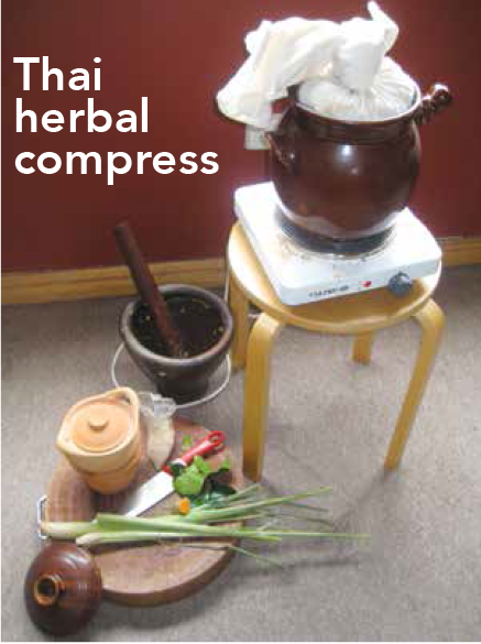 Thai herbal compress