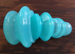 Semi transparent silicone cup set